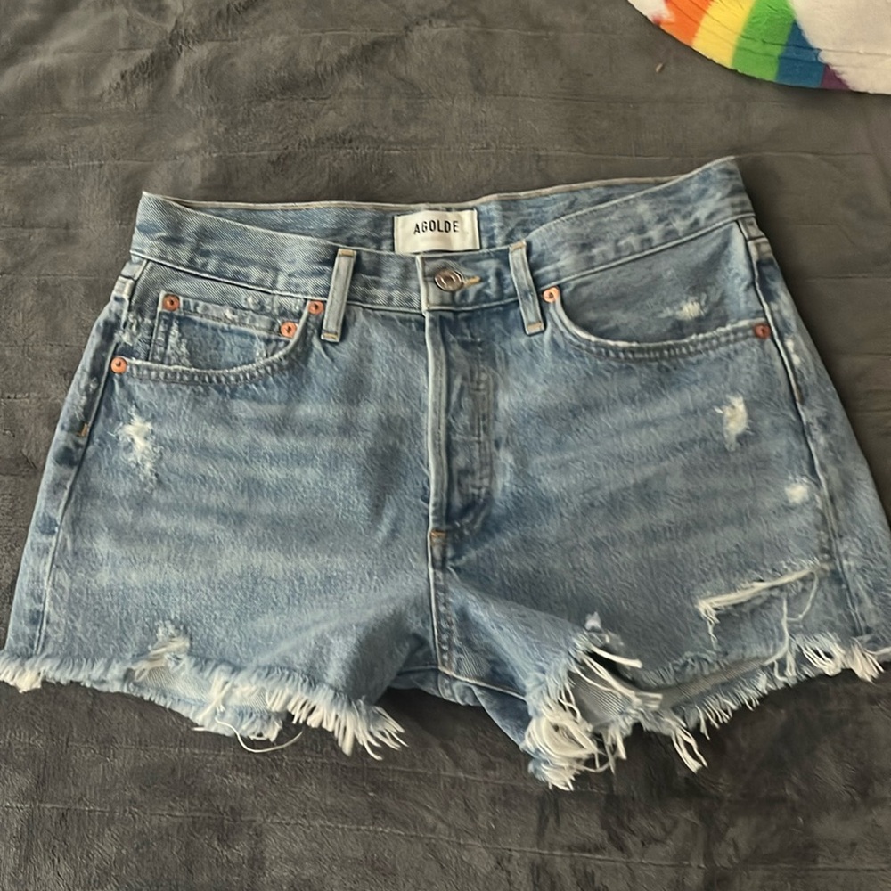 Never Worn Mid length Demin Shorts